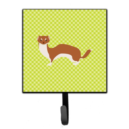 Carolines Treasures Weasel Green Leash or Key Holder BB7696SH4